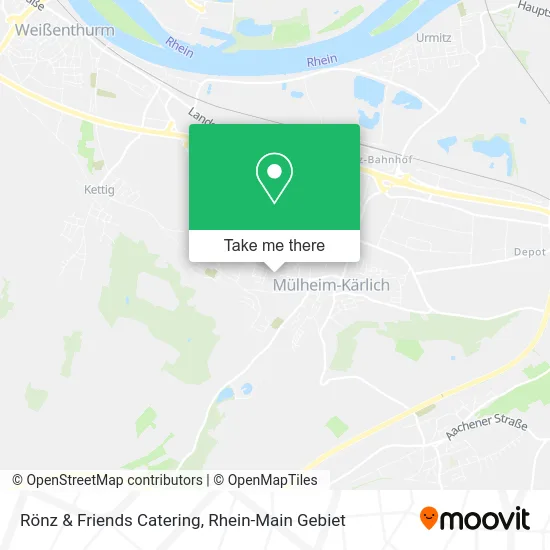 Карта Rönz & Friends Catering