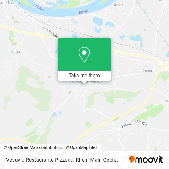 Карта Vesuvio Restaurante Pizzeria