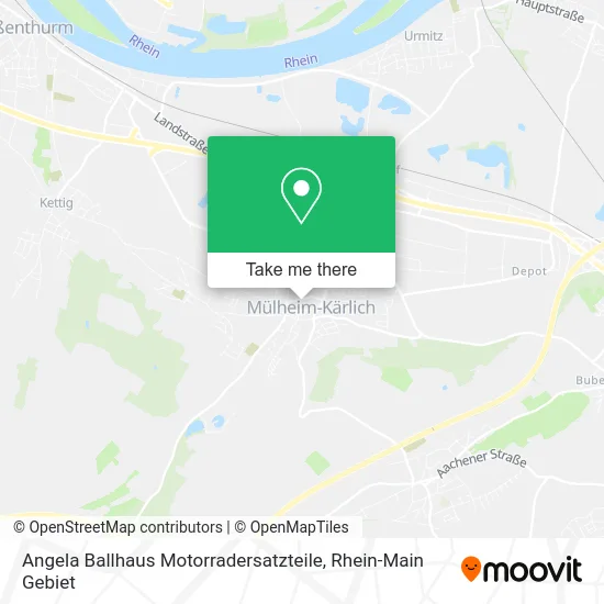 Карта Angela Ballhaus Motorradersatzteile