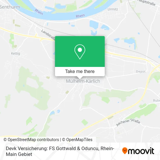 Карта Devk Versicherung: FS Gottwald & Oduncu