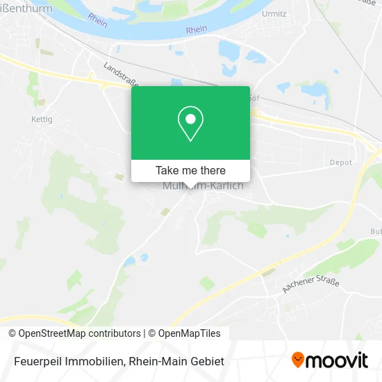 Карта Feuerpeil Immobilien