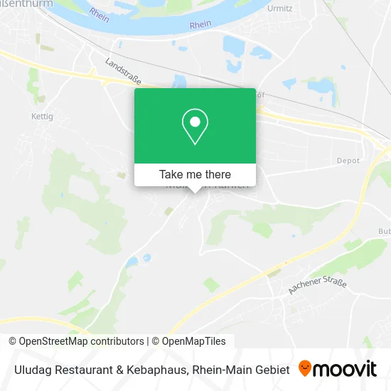 Карта Uludag Restaurant & Kebaphaus
