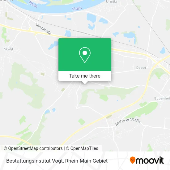 Карта Bestattungsinstitut Vogt