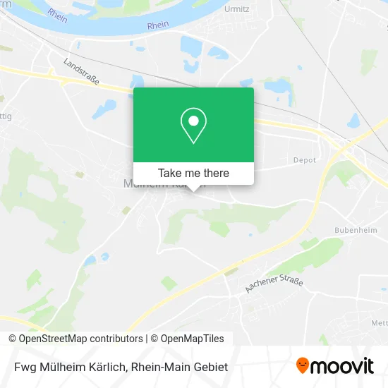 Карта Fwg Mülheim Kärlich
