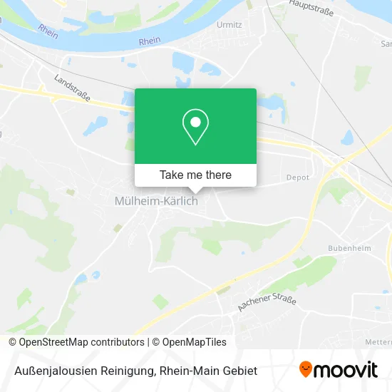 Карта Außenjalousien Reinigung
