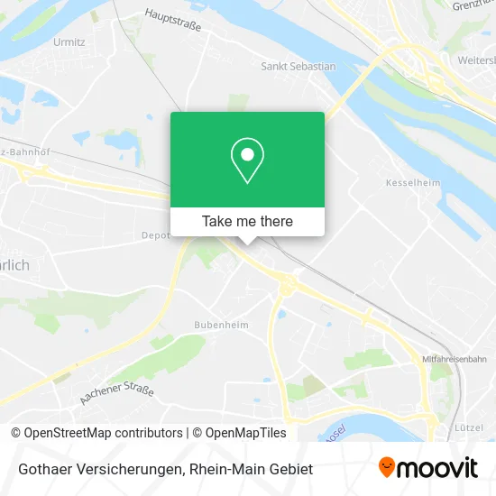 Карта Gothaer Versicherungen