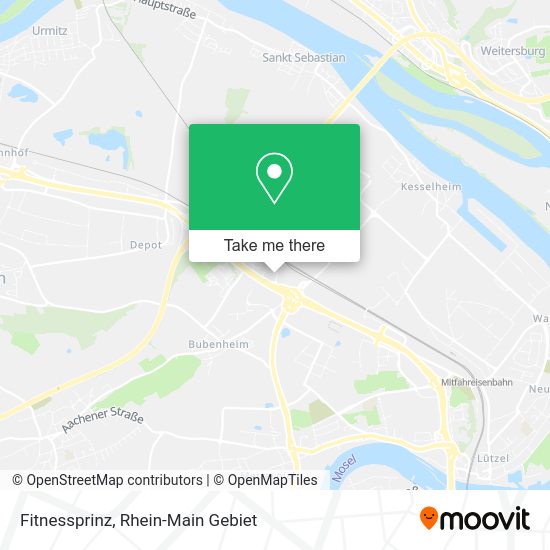 Карта Fitnessprinz