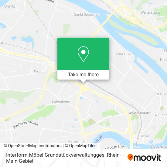Карта Interform-Möbel Grundstückverwaltungges