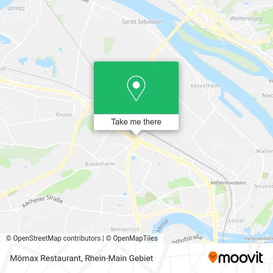 Карта Mömax Restaurant