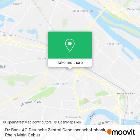 Карта Dz Bank AG Deutsche Zentral Genossenschaftsbank