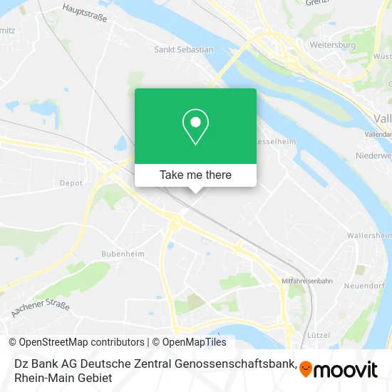 Карта Dz Bank AG Deutsche Zentral Genossenschaftsbank