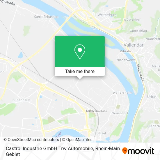 Карта Castrol Industrie GmbH Trw Automobile