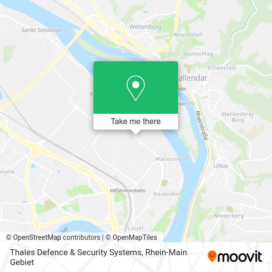 Карта Thales Defence & Security Systems