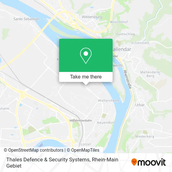 Карта Thales Defence & Security Systems