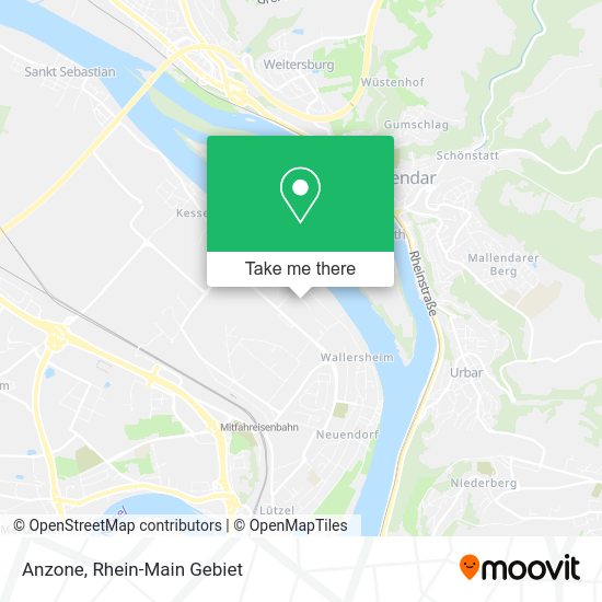 Карта Anzone