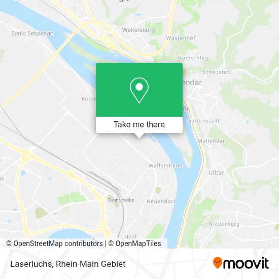 Laserluchs map