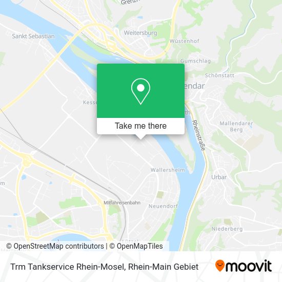 Карта Trm Tankservice Rhein-Mosel