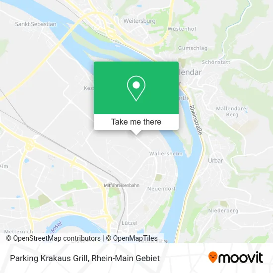 Карта Parking Krakaus Grill