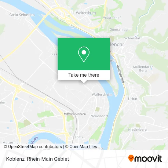 Карта Koblenz