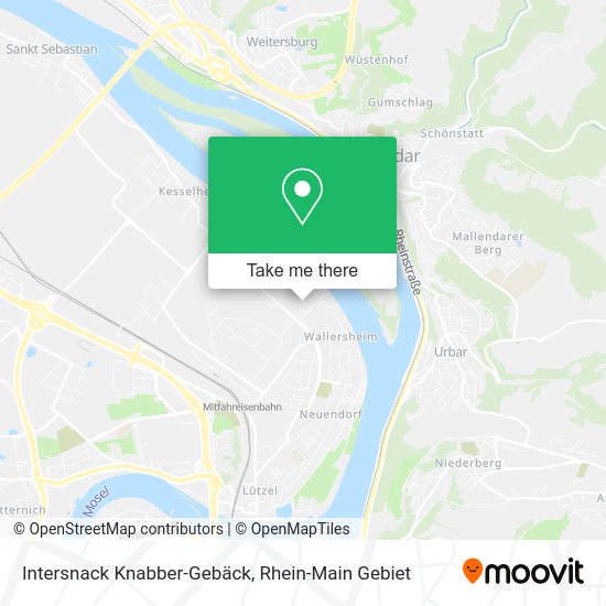 Карта Intersnack Knabber-Gebäck