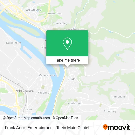 Карта Frank Adorf Entertainment