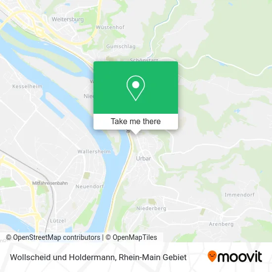 Карта Wollscheid und Holdermann