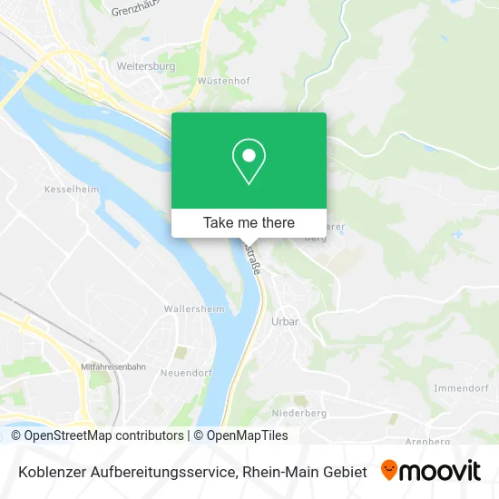 Карта Koblenzer Aufbereitungsservice