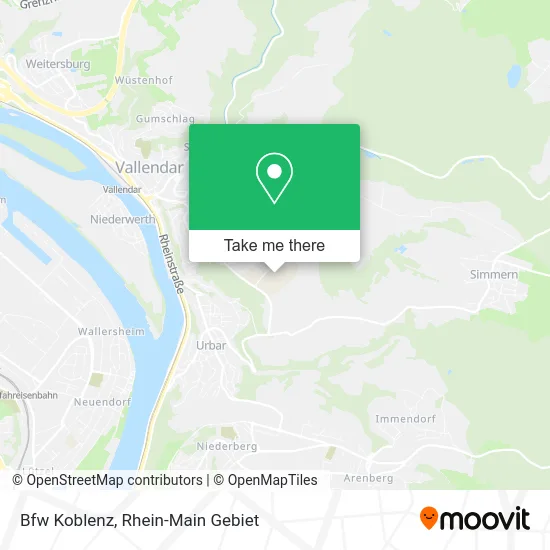 Карта Bfw Koblenz