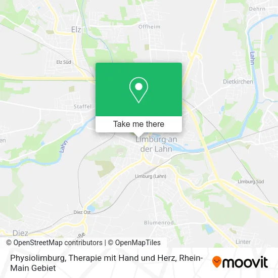 Карта Physiolimburg, Therapie mit Hand und Herz