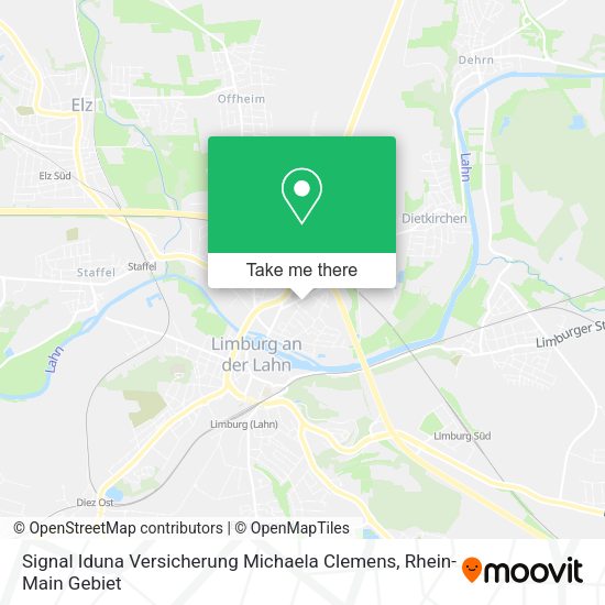Карта Signal Iduna Versicherung Michaela Clemens