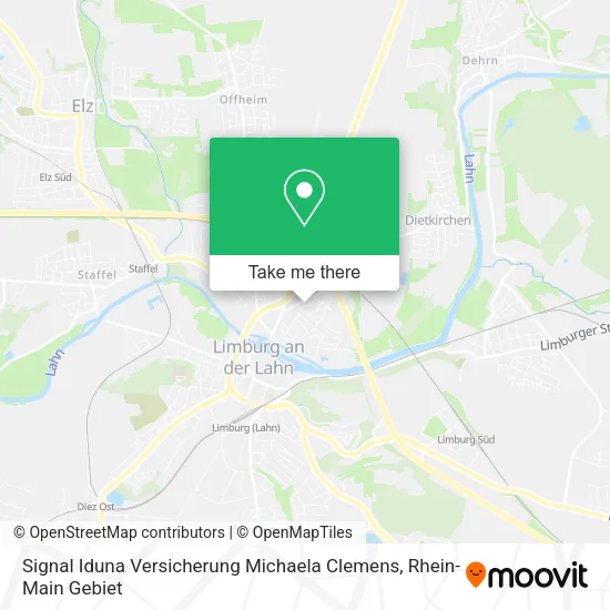 Карта Signal Iduna Versicherung Michaela Clemens