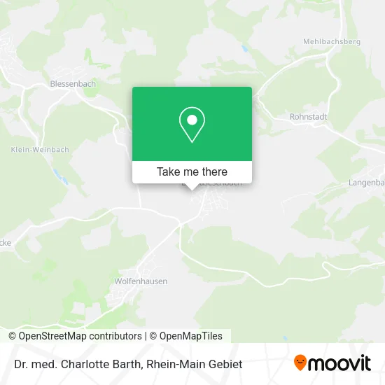 Карта Dr. med. Charlotte Barth