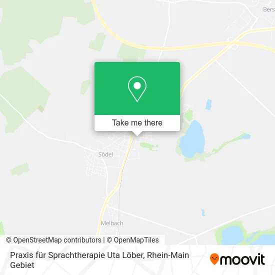 Карта Praxis für Sprachtherapie Uta Löber