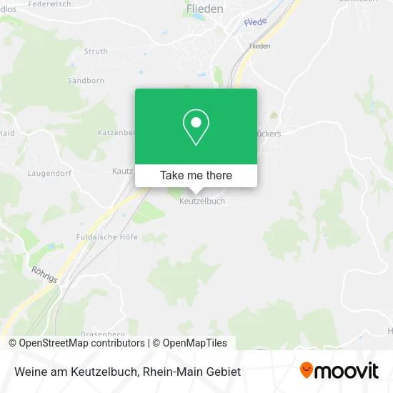Карта Weine am Keutzelbuch