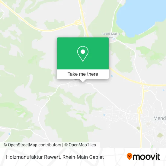 Карта Holzmanufaktur Rawert