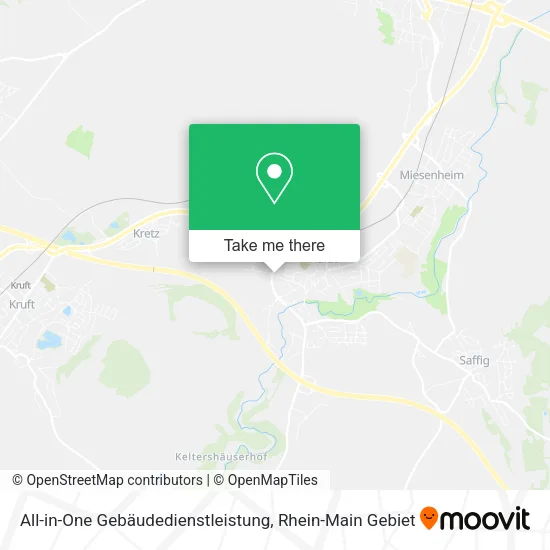 Карта All-in-One Gebäudedienstleistung