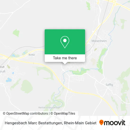 Карта Hengesbach Marc Bestattungen