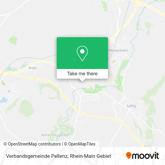 Карта Verbandsgemeinde Pellenz