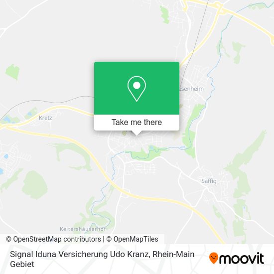 Карта Signal Iduna Versicherung Udo Kranz