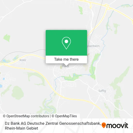 Карта Dz Bank AG Deutsche Zentral Genossenschaftsbank