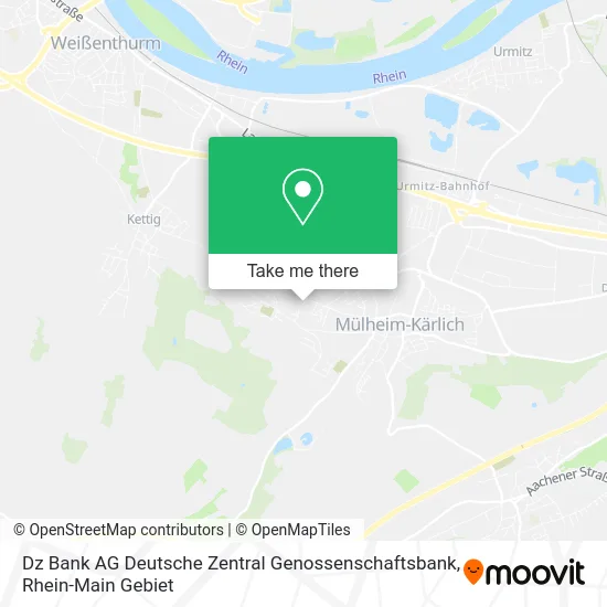 Карта Dz Bank AG Deutsche Zentral Genossenschaftsbank