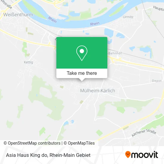 Карта Asia Haus King do