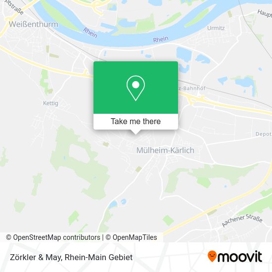 Zörkler & May map