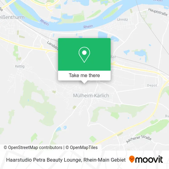 Карта Haarstudio Petra Beauty Lounge