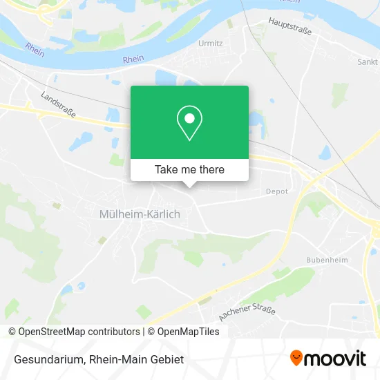 Карта Gesundarium