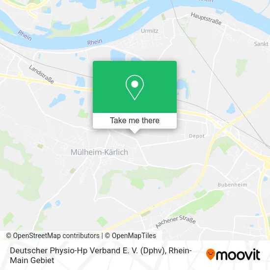 Карта Deutscher Physio-Hp Verband E. V. (Dphv)