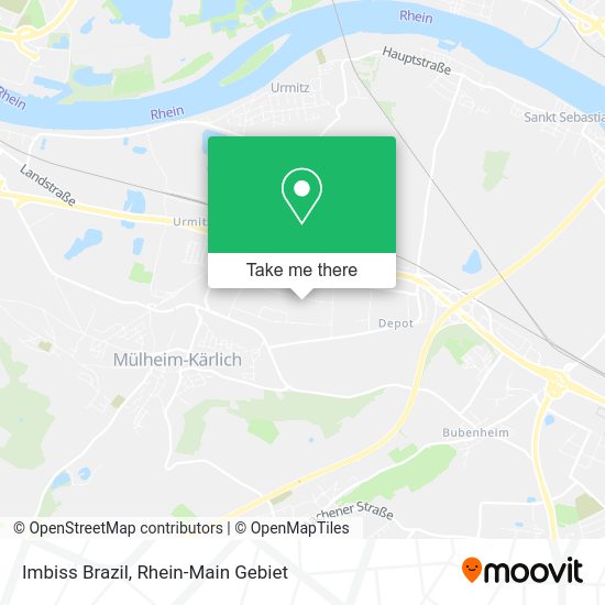 Карта Imbiss Brazil
