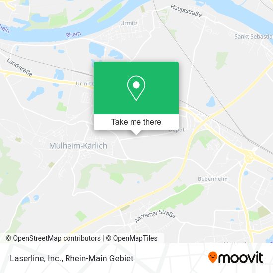Карта Laserline, Inc.