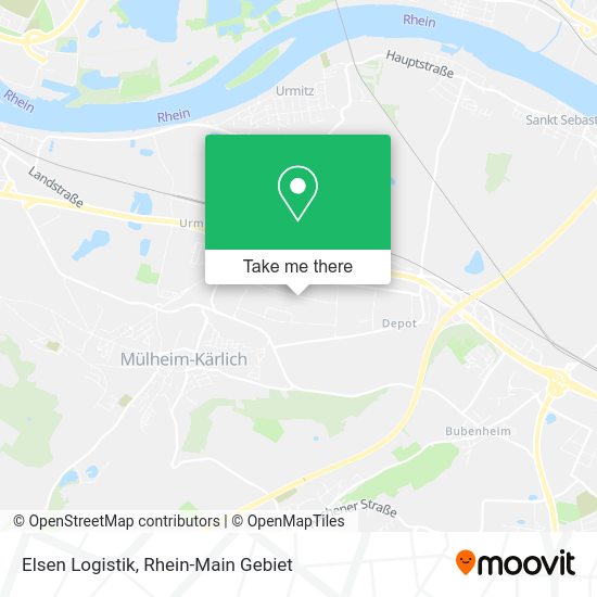 Карта Elsen Logistik