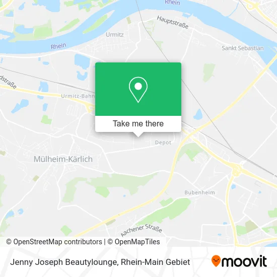 Карта Jenny Joseph Beautylounge